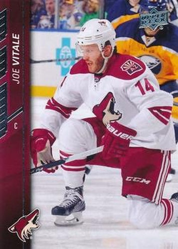 #12 Joe Vitale - Arizona Coyotes - 2015-16 Upper Deck Hockey