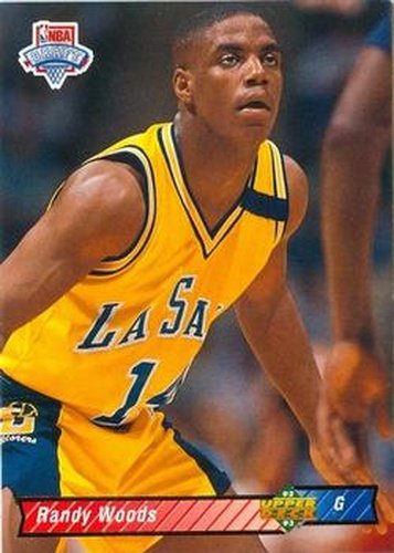#12 Randy Woods - Los Angeles Clippers - 1992-93 Upper Deck Basketball