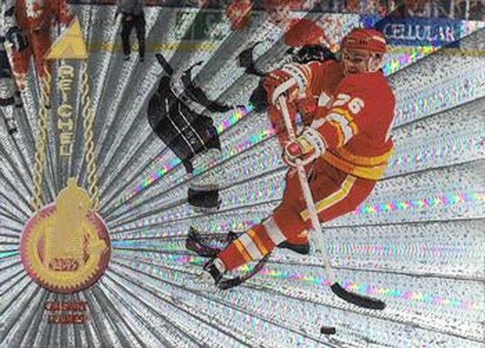 #12 Robert Reichel - Calgary Flames - 1994-95 Pinnacle Hockey - Rink Collection