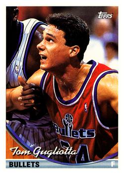 #12 Tom Gugliotta - Washington Bullets - 1993-94 Topps Basketball