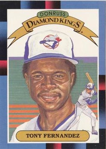 #12 Tony Fernandez - Toronto Blue Jays - 1988 Donruss Baseball