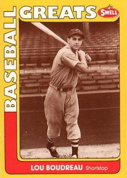 #12 Lou Boudreau - Cleveland Indians - 1991 Swell Baseball Greats