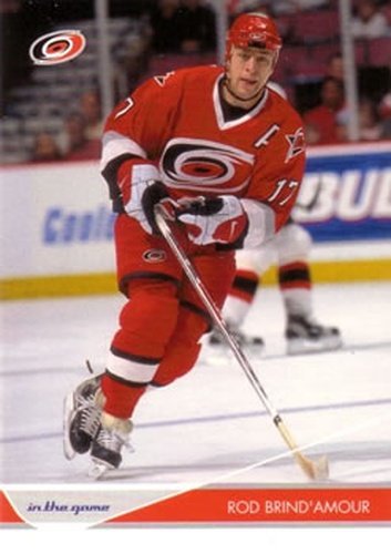 #12 Rod Brind'Amour - Carolina Hurricanes - 2003-04 In The Game Toronto Star Hockey