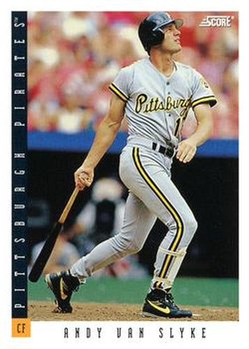 #12 Andy Van Slyke - Pittsburgh Pirates - 1993 Score Baseball