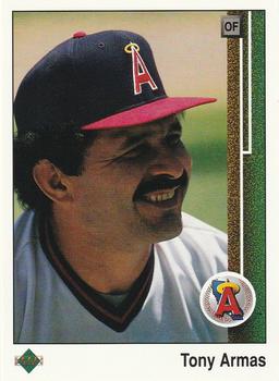 #212 Tony Armas - California Angels - 1989 Upper Deck Baseball