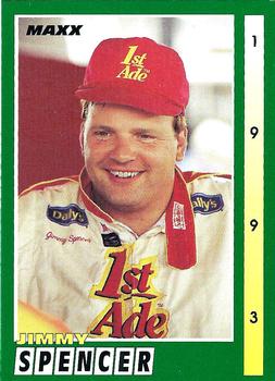 #12 Jimmy Spencer - Bobby Allison Racing - 1993 Maxx Racing