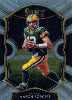 #12 Aaron Rodgers - Green Bay Packers - 2020 Panini Select Football