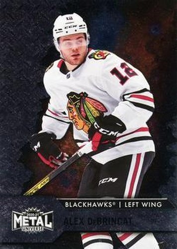 #12 Alex DeBrincat - Chicago Blackhawks - 2020-21 Skybox Metal Universe Hockey