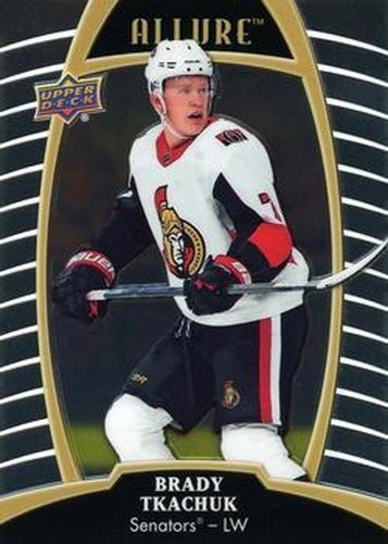 #12 Brady Tkachuk - Ottawa Senators - 2019-20 Upper Deck Allure Hockey
