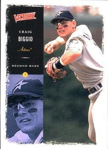#12 Craig Biggio - Houston Astros - 2000 Upper Deck Victory Baseball