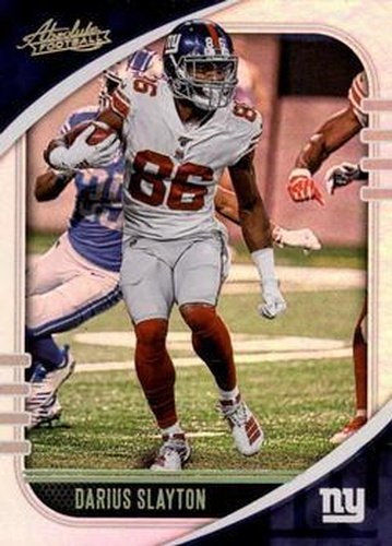 #12 Darius Slayton - New York Giants - 2020 Panini Absolute Football
