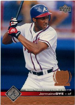 #12 Jermaine Dye - Atlanta Braves - 1997 Upper Deck Baseball