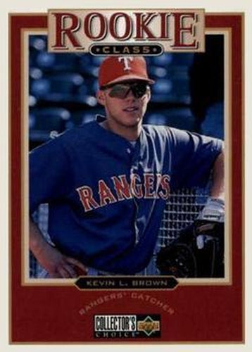 #12 Kevin L. Brown - Texas Rangers - 1997 Collector's Choice Baseball