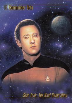 #12 Lt. Commander Data - 1993 SkyBox Star Trek Master Series