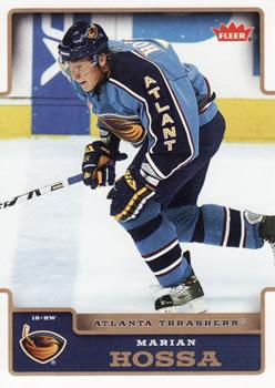 #12 Marian Hossa - Atlanta Thrashers - 2006-07 Fleer Hockey