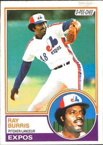 #12 Ray Burris - Montreal Expos - 1983 O-Pee-Chee Baseball