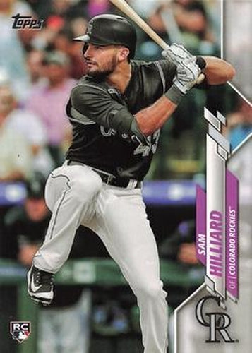 #12 Sam Hilliard - Colorado Rockies - 2020 Topps Baseball