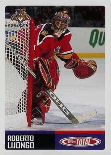 #TTC12 Roberto Luongo - Florida Panthers - 2002-03 Topps Total Hockey - Team Checklists