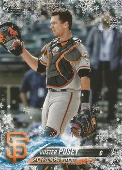 #HMW12 Buster Posey - San Francisco Giants - 2018 Topps Holiday Baseball