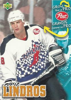 #12 Eric Lindros - Philadelphia Flyers - 1996-97 Upper Deck Post Cereal Hockey