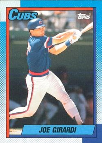 #12 Joe Girardi - Chicago Cubs - 1990 O-Pee-Chee Baseball