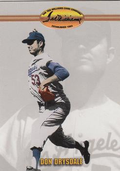 #12 Don Drysdale - Los Angeles Dodgers - 1993 Ted Williams Baseball