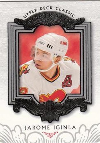 #12 Jarome Iginla - Calgary Flames - 2003-04 Upper Deck Classic Portraits Hockey