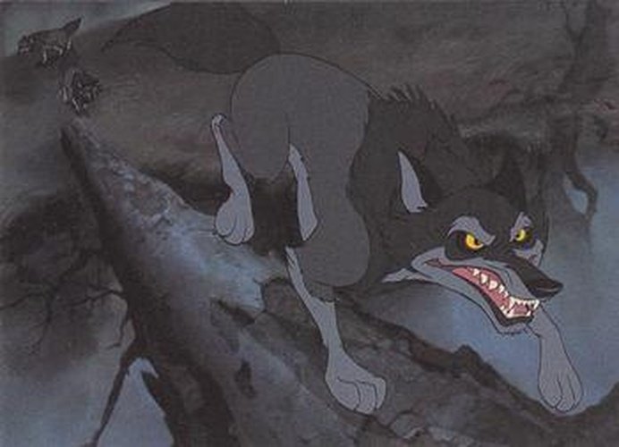 #12 Hunted by Wolves! - 1992 Pro Set Beauty and the Beast