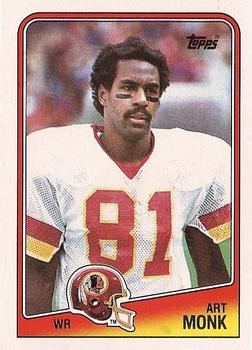 #12 Art Monk - Washington Redskins - 1988 Topps Football