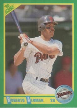 #12 Roberto Alomar - San Diego Padres - 1990 Score Baseball