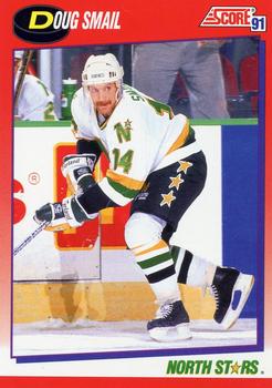 #12 Doug Smail - Minnesota North Stars - 1991-92 Score Canadian Bilingual Hockey