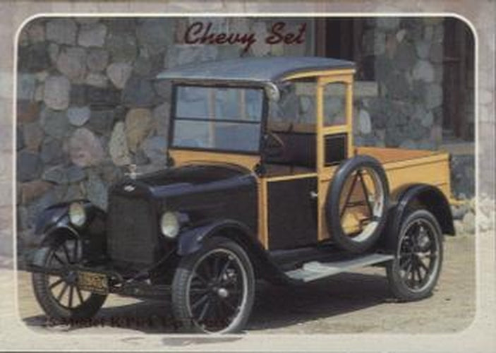 #12 25 Model K Pick Up Truck - 1992 Collect-A-Card Chevy
