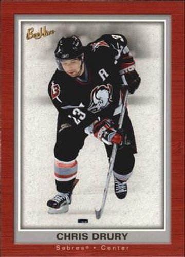 #12 Chris Drury - Buffalo Sabres - 2005-06 Upper Deck Beehive Hockey