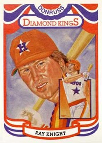#12a Ray Knight - Houston Astros - 1984 Donruss Baseball