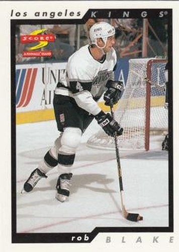 #130 Rob Blake - Los Angeles Kings - 1996-97 Score Hockey