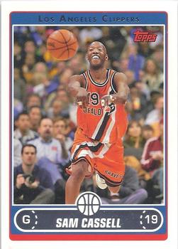 #130 Sam Cassell - Los Angeles Clippers - 2006-07 Topps Basketball
