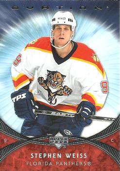 #130 Stephen Weiss - Stephen Weiss - 2007-08 Upper Deck Ovation Hockey