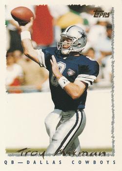 #130 Troy Aikman - Dallas Cowboys - 1995 Topps Football