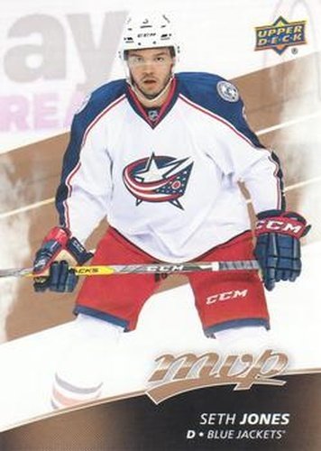 #130 Seth Jones - Columbus Blue Jackets - 2017-18 Upper Deck MVP Hockey