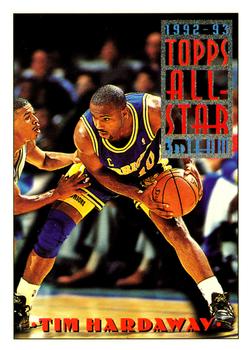 #130 Tim Hardaway - Golden State Warriors - 1993-94 Topps Basketball