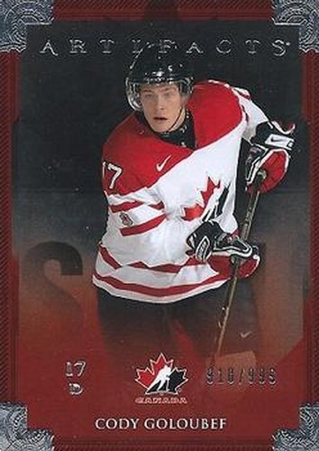 #130 Cody Goloubef - Canada - 2013-14 Upper Deck Artifacts Hockey