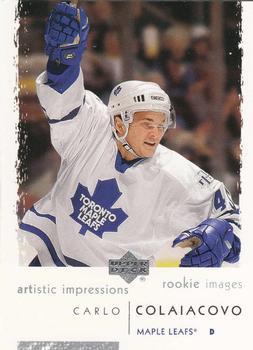 #130 Carlo Colaiacovo - Toronto Maple Leafs - 2002-03 UD Artistic Impressions Hockey