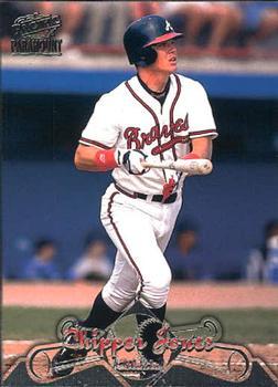 #130 Chipper Jones - Atlanta Braves - 1998 Pacific Paramount Baseball
