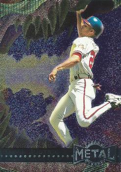 #130 David Justice - Atlanta Braves - 1996 Metal Universe Baseball