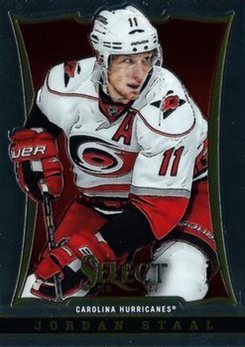 #130 Jordan Staal - Carolina Hurricanes - 2013-14 Panini Select Hockey