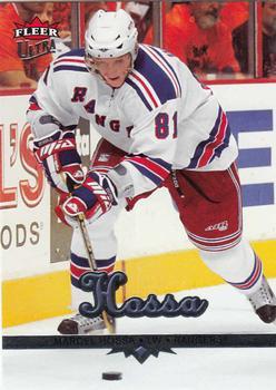 #130 Marcel Hossa - New York Rangers - 2005-06 Ultra Hockey