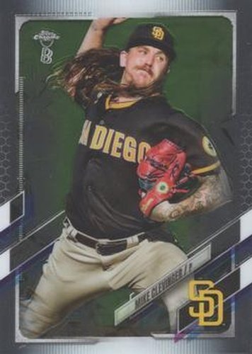 #130 Mike Clevinger - San Diego Padres - 2021 Topps Chrome Ben Baller Edition Baseball