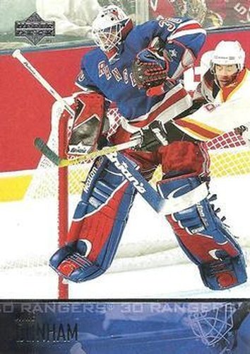 #130 Mike Dunham - New York Rangers - 2003-04 Upper Deck Hockey
