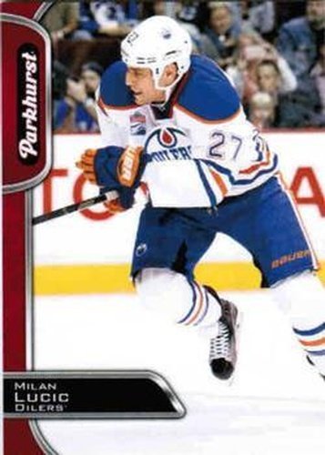 #130 Milan Lucic - Edmonton Oilers - 2016-17 Parkhurst - Red Hockey