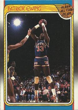 #130 Patrick Ewing - New York Knicks - 1988-89 Fleer Basketball